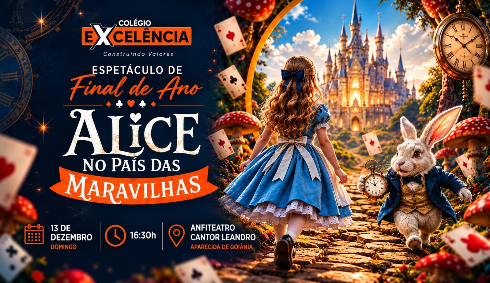 Espetáculo Alice no País das Maravilhas - Excelência