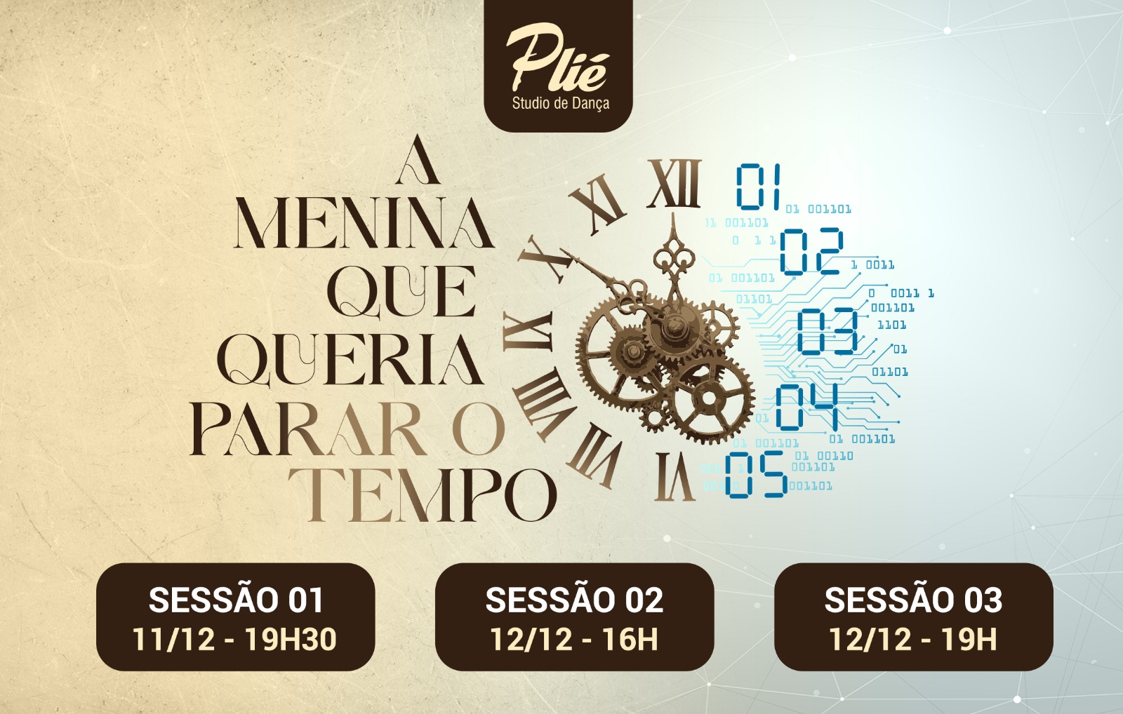 A Menina que Queria Parar o Tempo - Plié Studio de Dança - Show 1